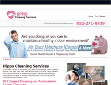 Tablet Screenshot of carpetcleaningmissionbend.com
